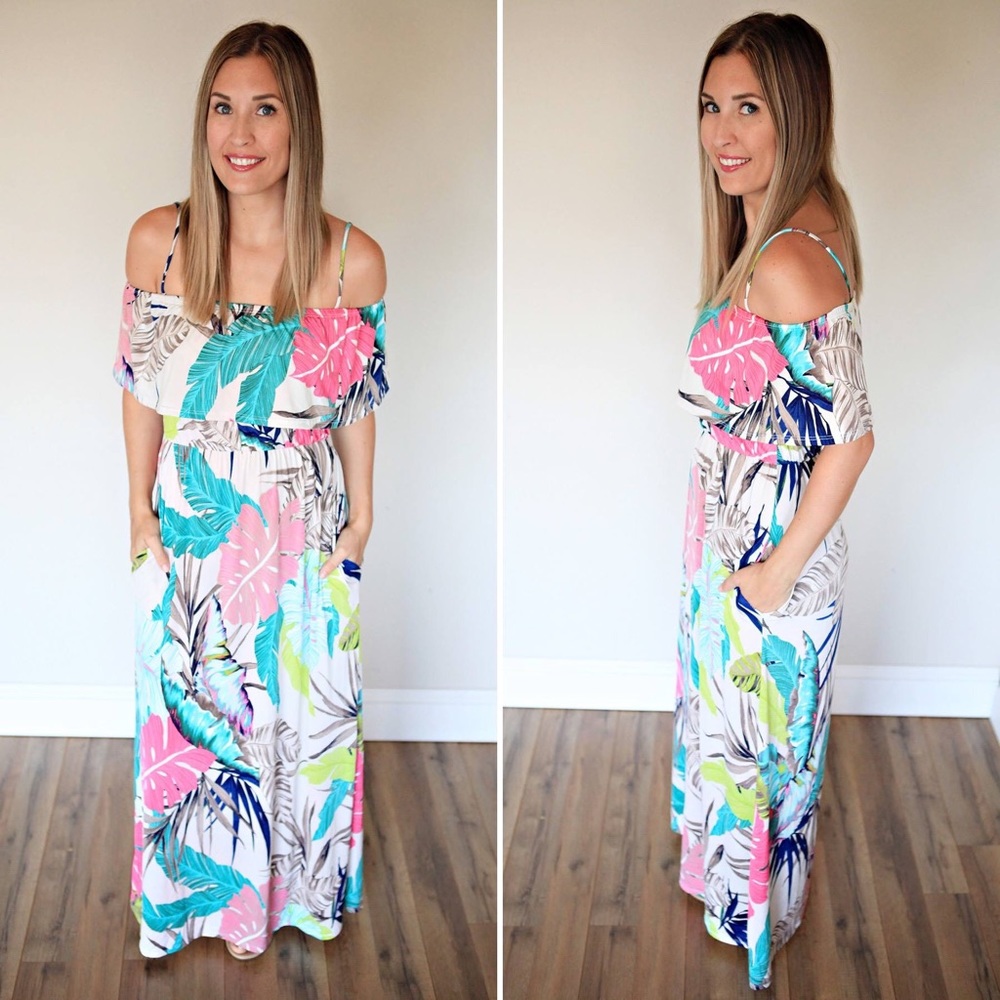 NWT 7th Ray Maxi dress